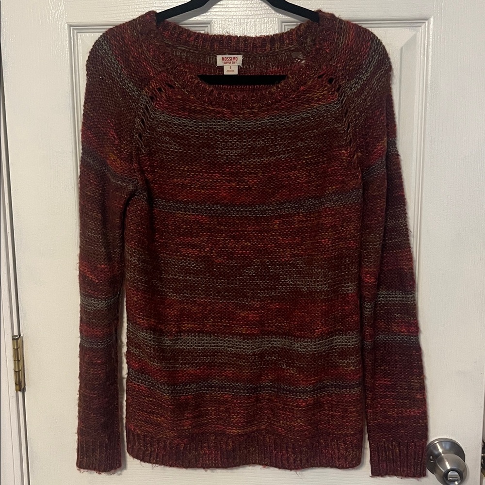 Mossimo Supply Co. Multicolor Knit Sweater